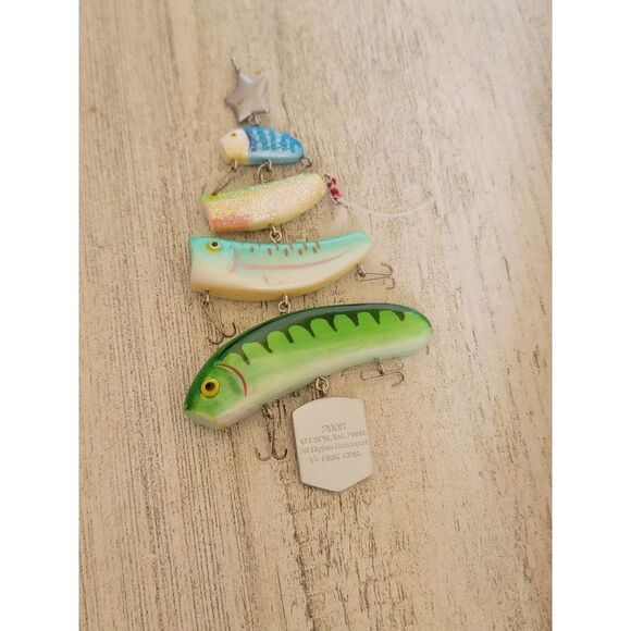 Hallmark 2008 Merry Fish-mas ornament Xmas decor bass - Picture 5 of 7